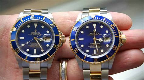 rolex klone|fake rolex vs real.